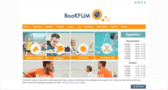 Desktop Screenshot of bookfum.se