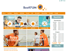 Tablet Screenshot of bookfum.se